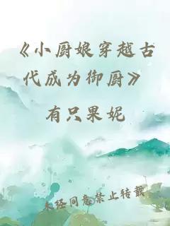 《小厨娘穿越古代成为御厨》