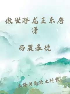 傲世潜龙王东唐潇