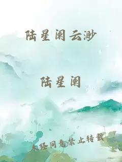 陆星阑云渺