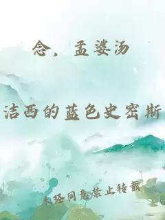 念，孟婆汤